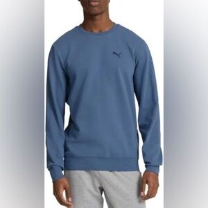 Puma NEW Men's Long Sleeve Textured Crew Pullover Sweatshirt